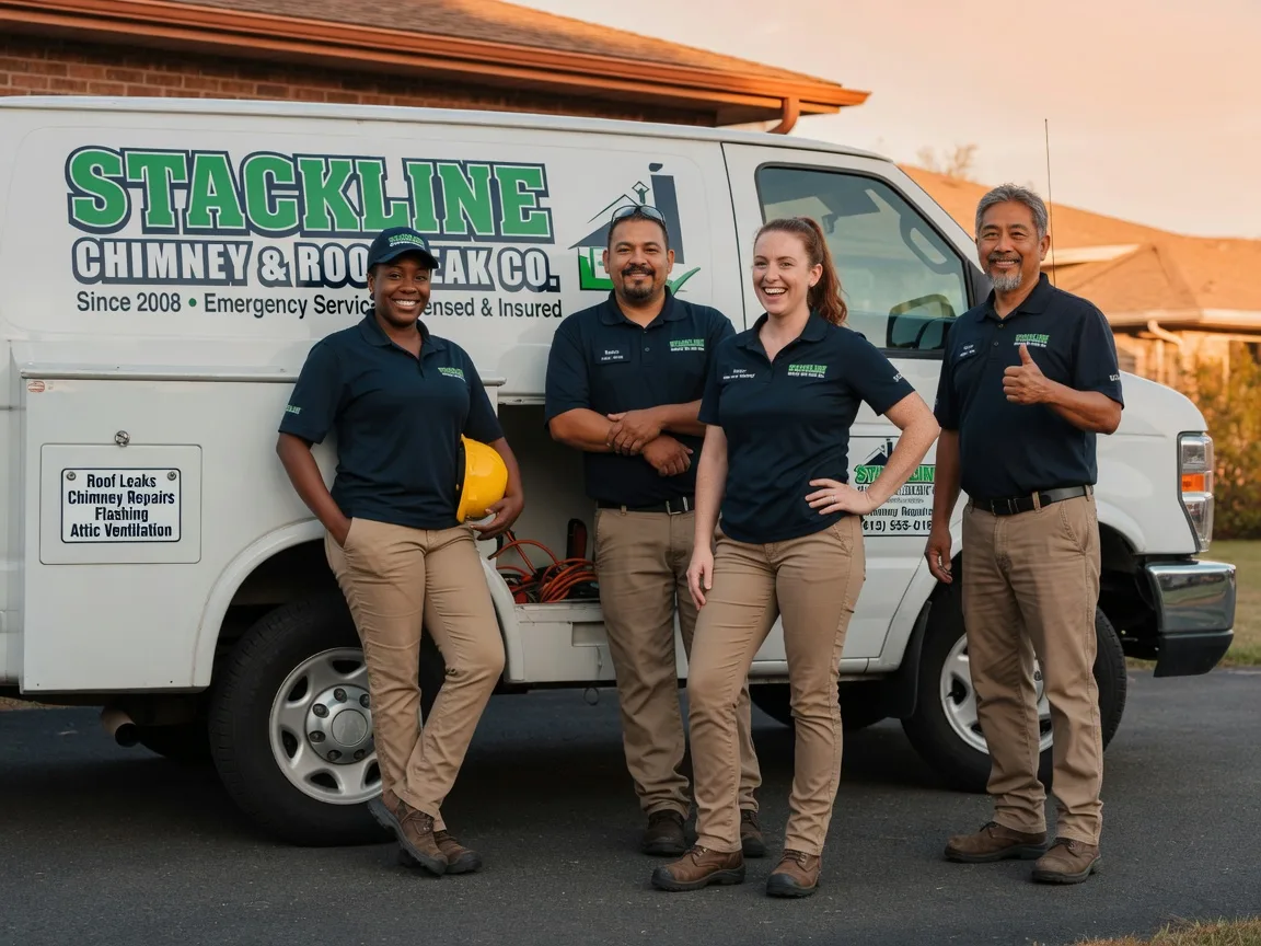 Chimney flashing repair company in Banks, ID